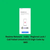 Realme Network - India - Regional Lock / Call Failed Unlock & 172 Digit Code by IMEI
