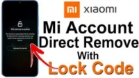 Xiaomi MI Account Removal
