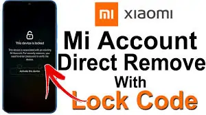 Xiaomi MI Account Removal Clean IMEI Only India Xiaomi MI Account Removal